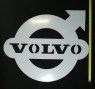 Volvo Logo Aluminium Groot